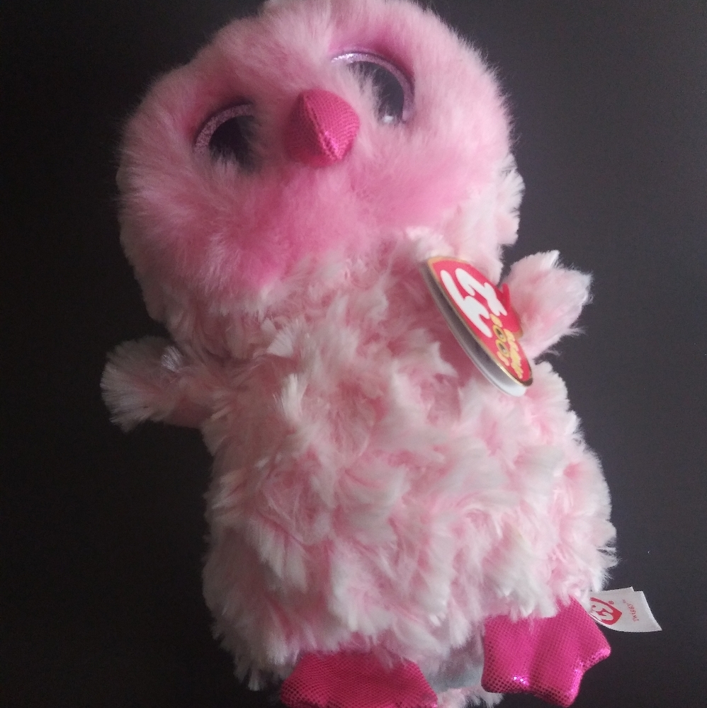 Ty Beanie Boo Owl NWT Twiggy